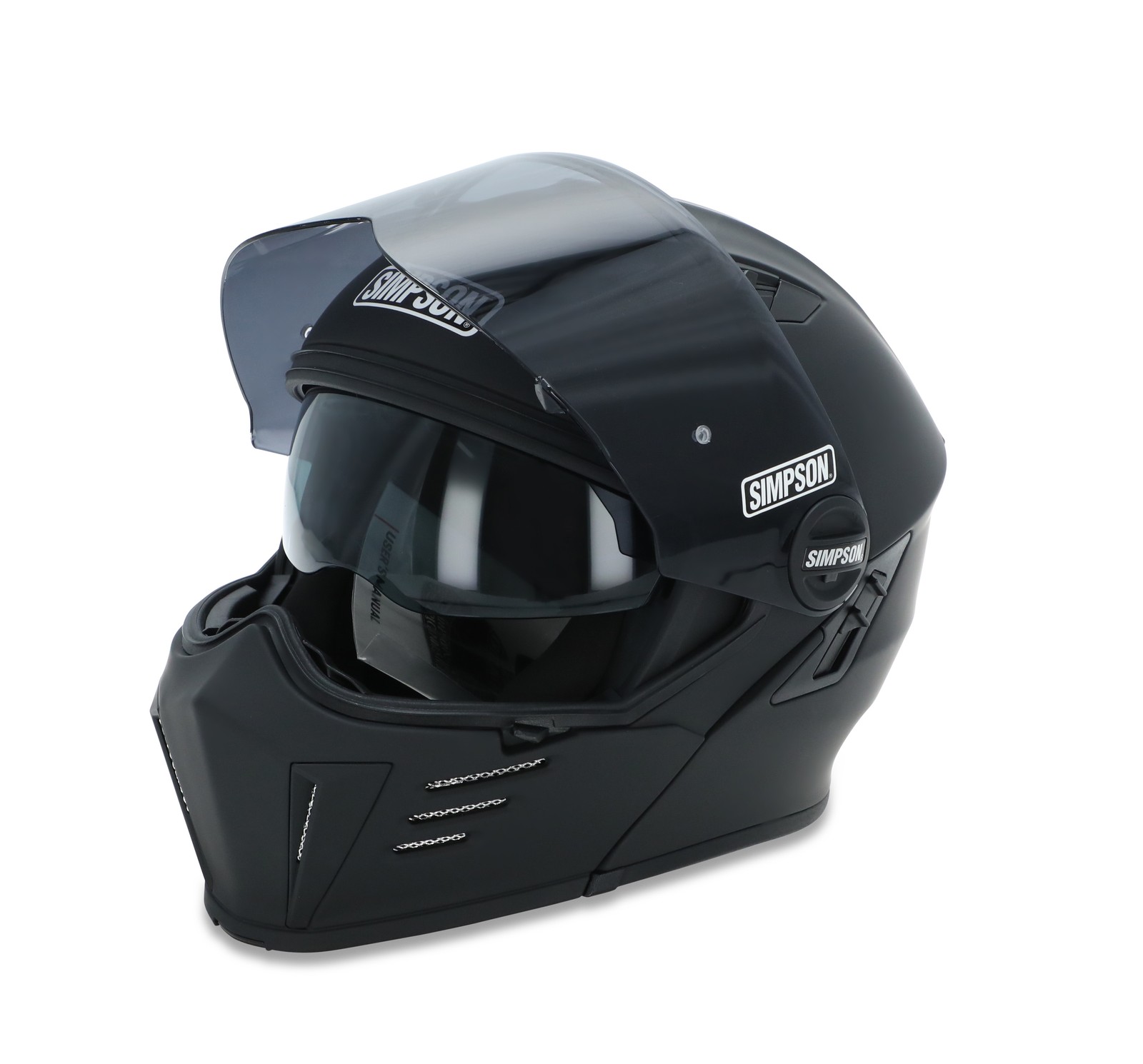 Simpson Motorcycle M59XX3 Mod Bandit Helmet Adult XXL Matte Black