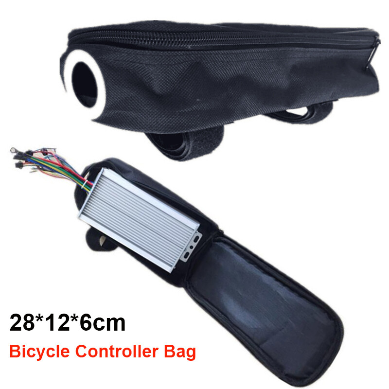 28CM Electric Bicycle Controller Conversion Components Bag Case Storage E-Bike
