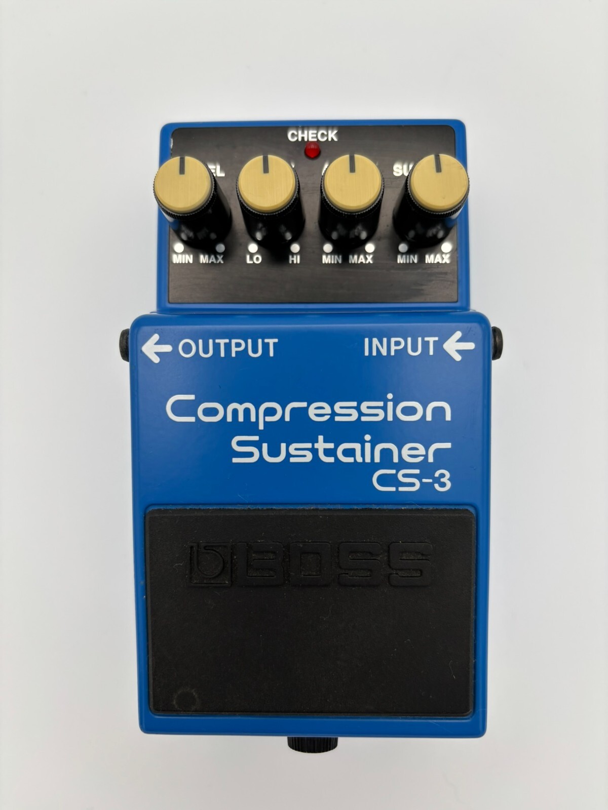 Boss CS-3 Compressor Guitar Effect Pedal Used