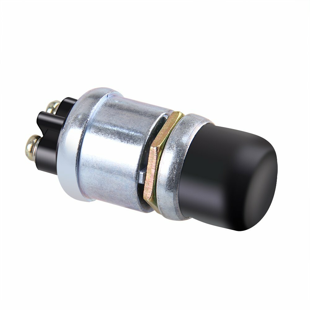 2x 50A Push Button Momentary Starter Ignition Switch On-Off SPST 12V For Marine