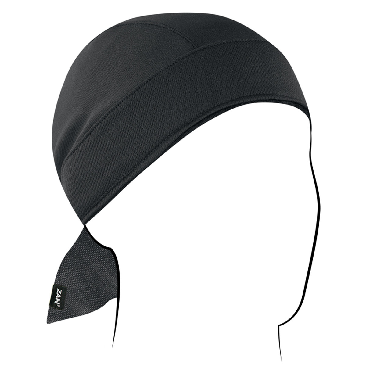 Zan® Flydanna® Polyester Micromesh Black