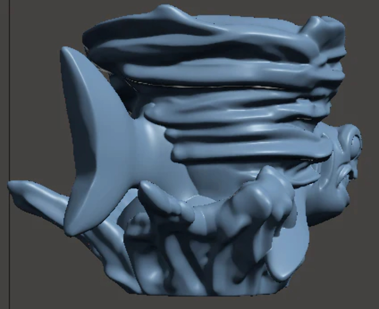 Capsule Chibi - Elemental Sharknados - Waternado