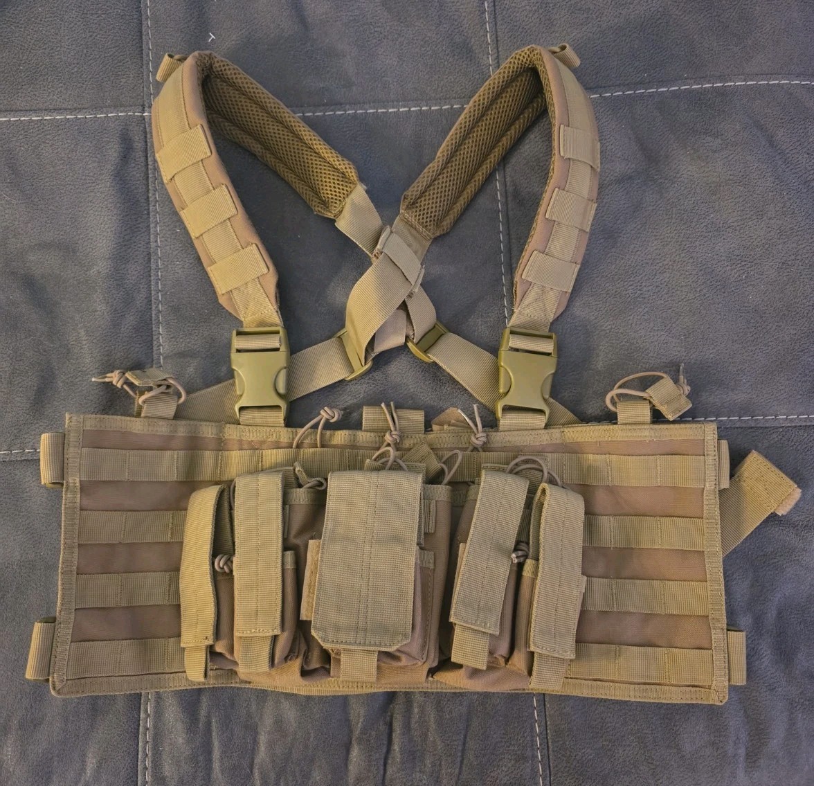 Condor MCR5 Recon MOLLE Chest Rig Adjustable Tactical Modular Vest