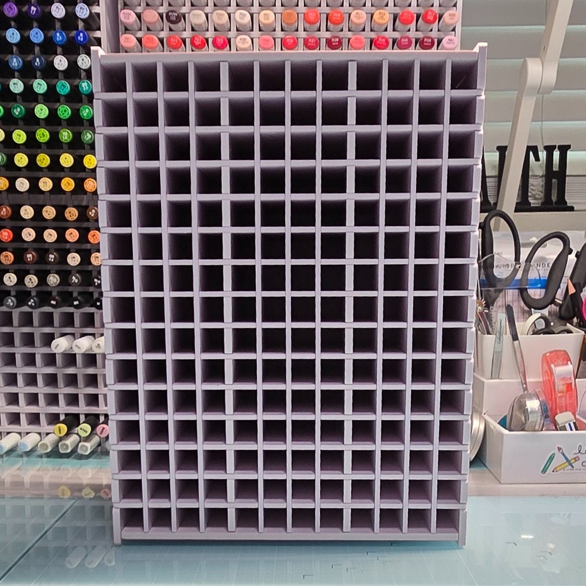 Alcohol Marker - Markers - Pen - Pencil Organizer Storage Holds 180 Markers