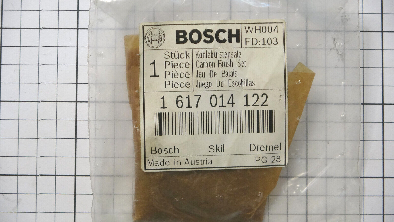 Genuine BOSCH Brush Sets New & New Old Stock - You Choose