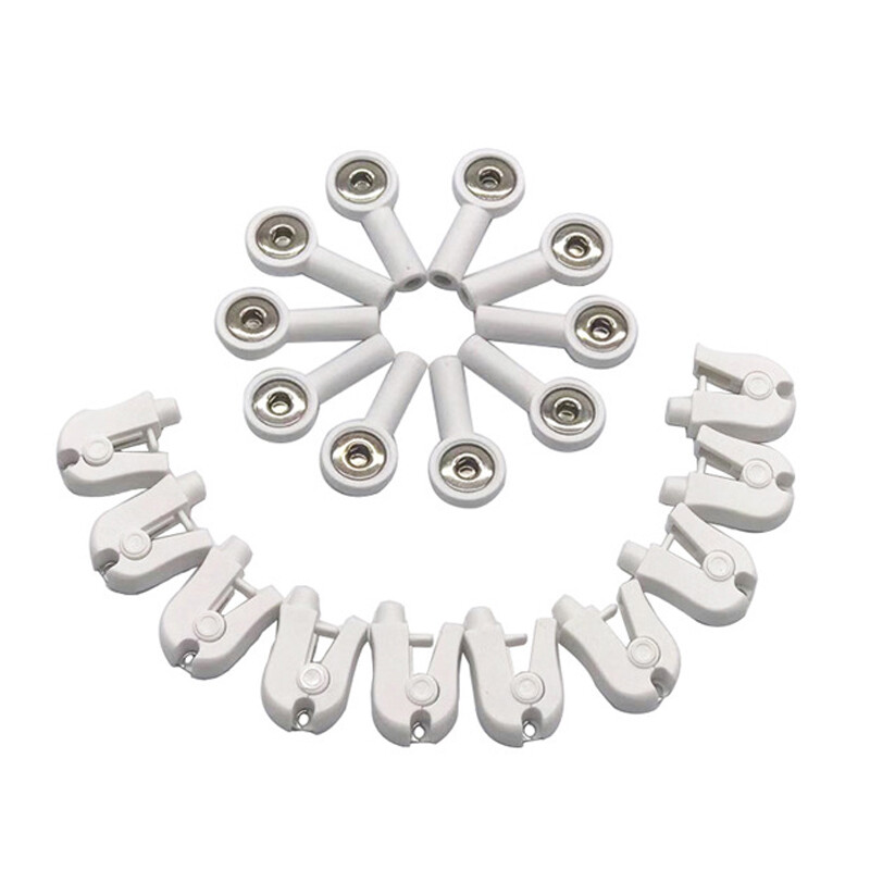 ECG/EKG Lead Wire Connector,Banana4.0 to Snap/Clip,for Edan SE2100 Monitor 10pcs