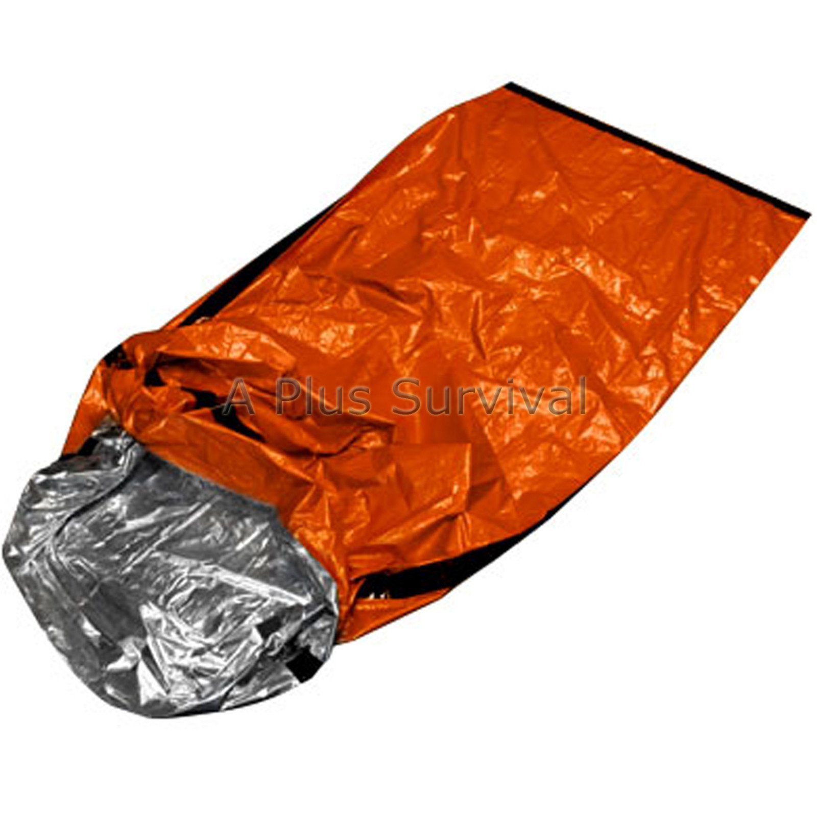 2 Pack Thermal Escape Solar Bivvy Sleeping Bag Mylar Emergency Survival Blanket