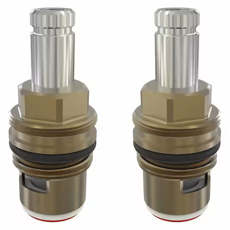 Sani-Lav Faucet Repair Kit, Brass, 3"L, Brass/Chrome 27RK Sani-Lav 27RK Brass