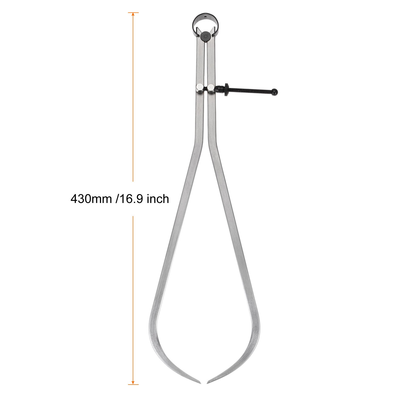 Spring Joint Caliper 16" 400mm Adjustable Spring Outside Caliper with Solid Nut