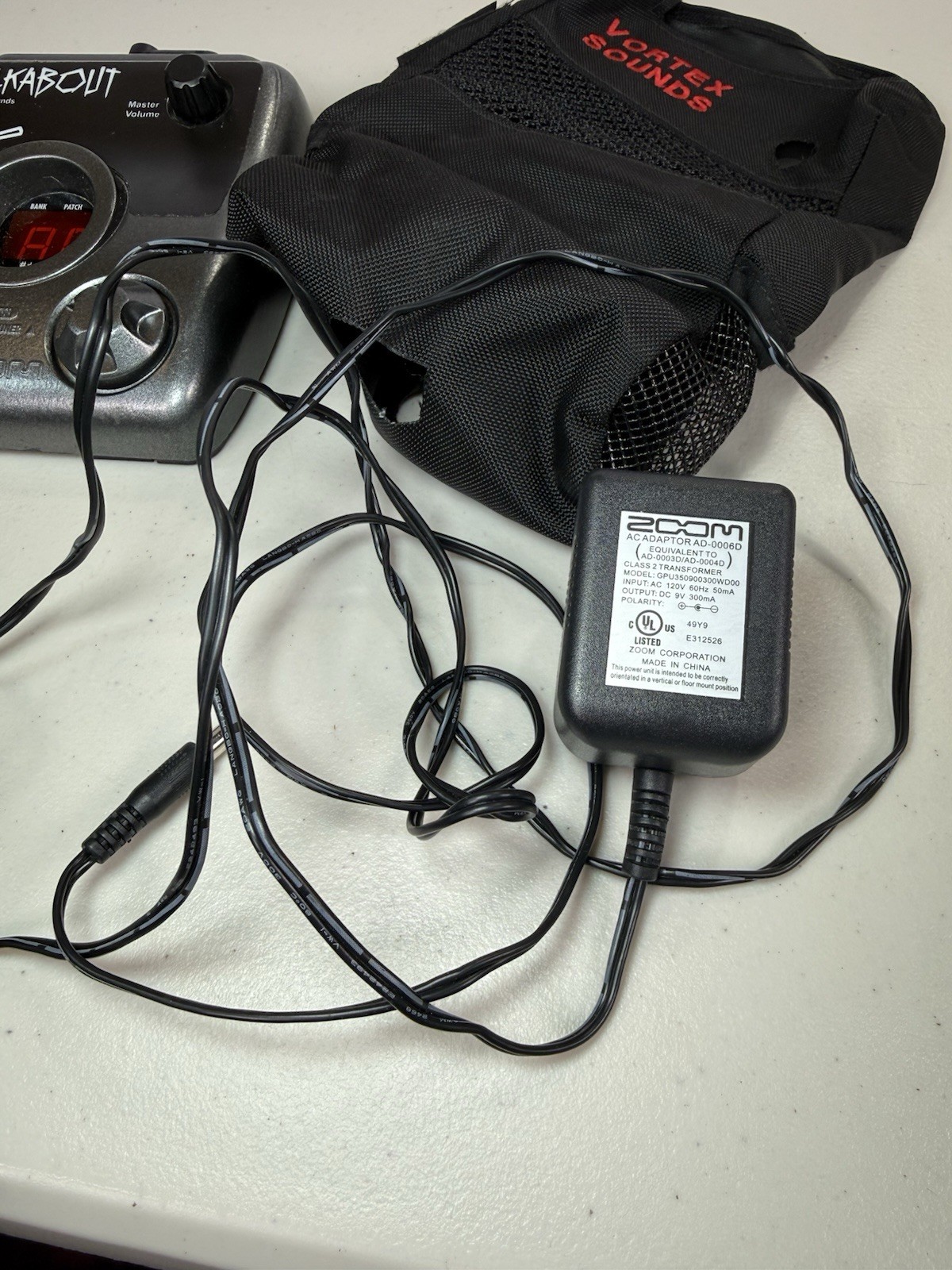 Vortex Sounds Walkabout Zoom with Power Adapter