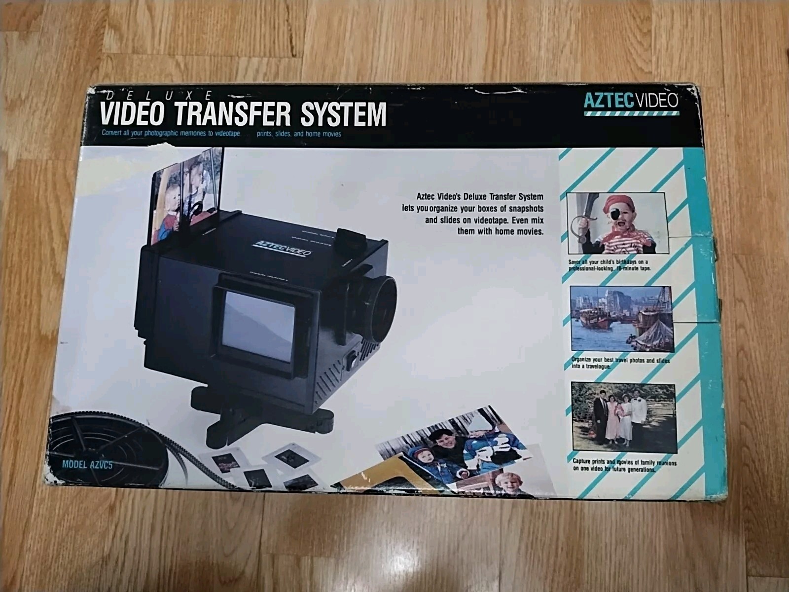 Deluxe Video Transfer System Aztec Video With Box