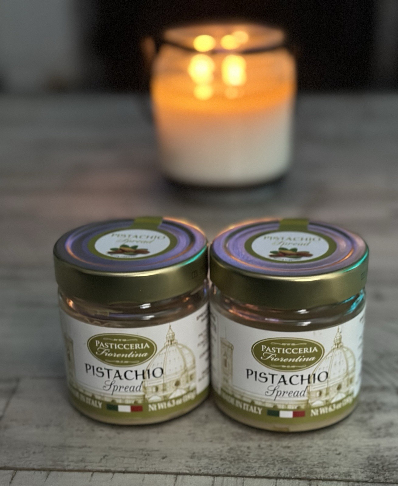 2 Jars Pasticceria Fiorentina Pistachio Spread  Great For Dubai Chocolate Bars