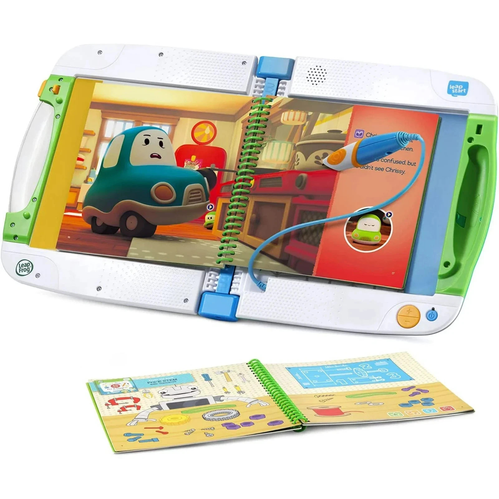 LeapFrog LeapStart Interactive Learning System +Book Preschool & Pre-K Green EUC