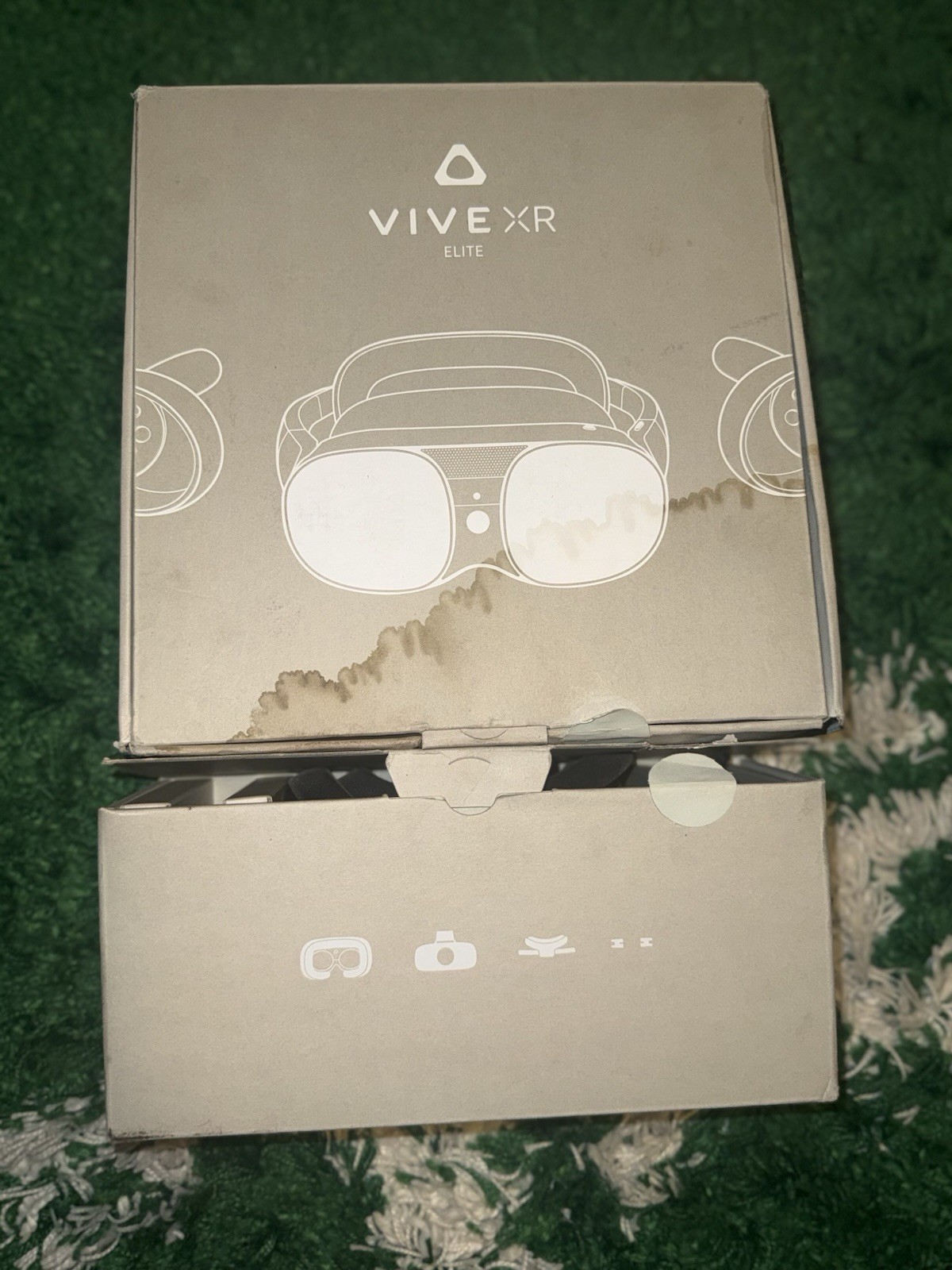 HTC Vive XR Elite VR Headset w/ Deluxe Pack - Mixed Reality PCVR - OPEN BOX