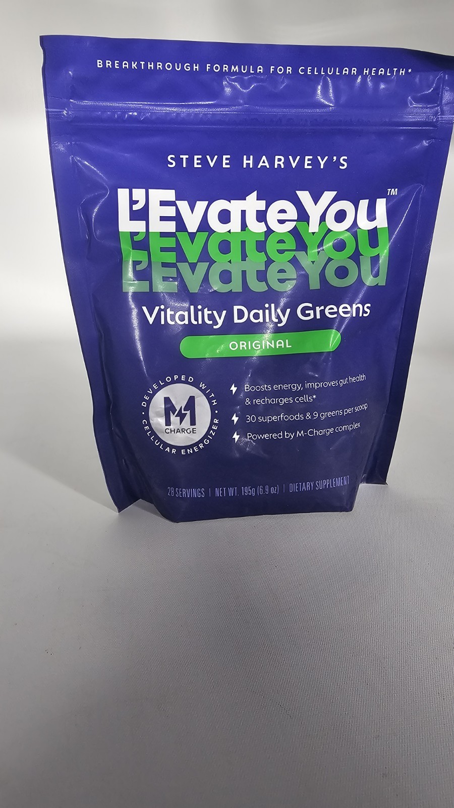 L'Evate You Vitality Daily Greens Powder - 28 Serv. 30 Superfoods  Exp: 11/2027