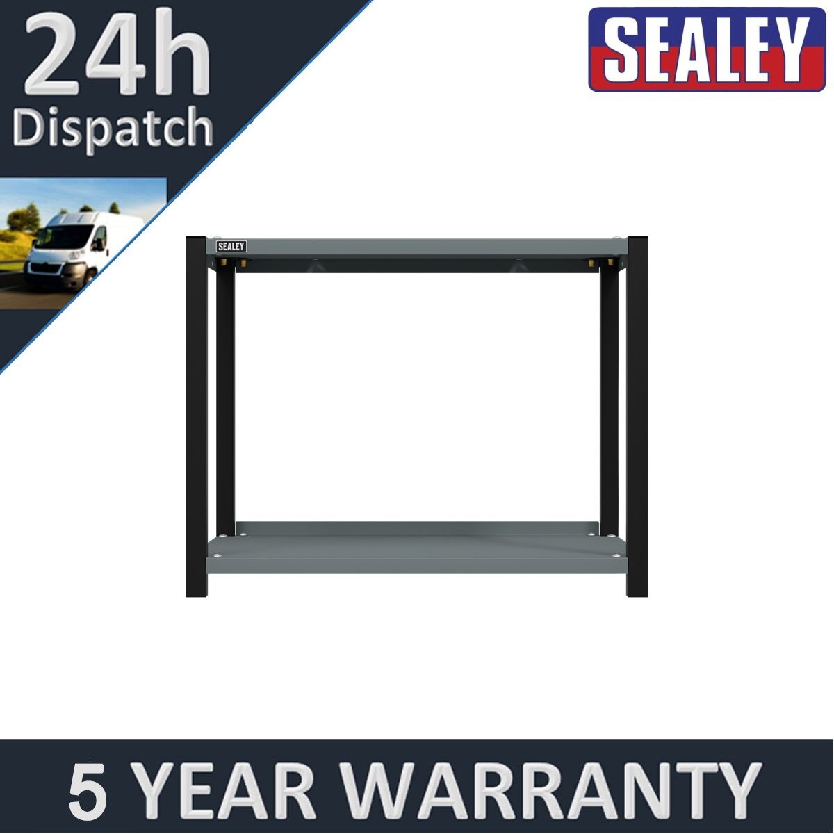 Sealey Modular Storage Top Unit 2 Shelves 580mm APMRT2