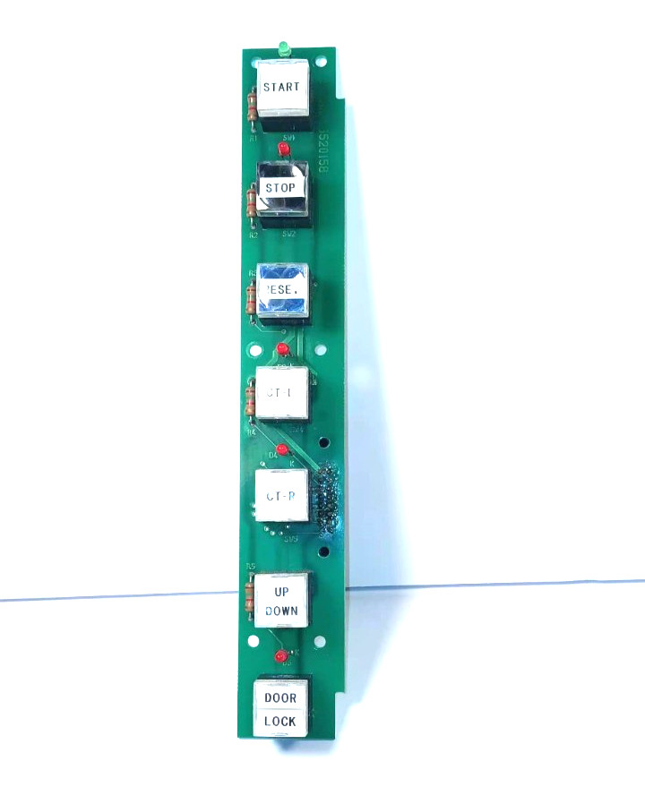 Synax B520158, 7 station Push Button Circuit Board