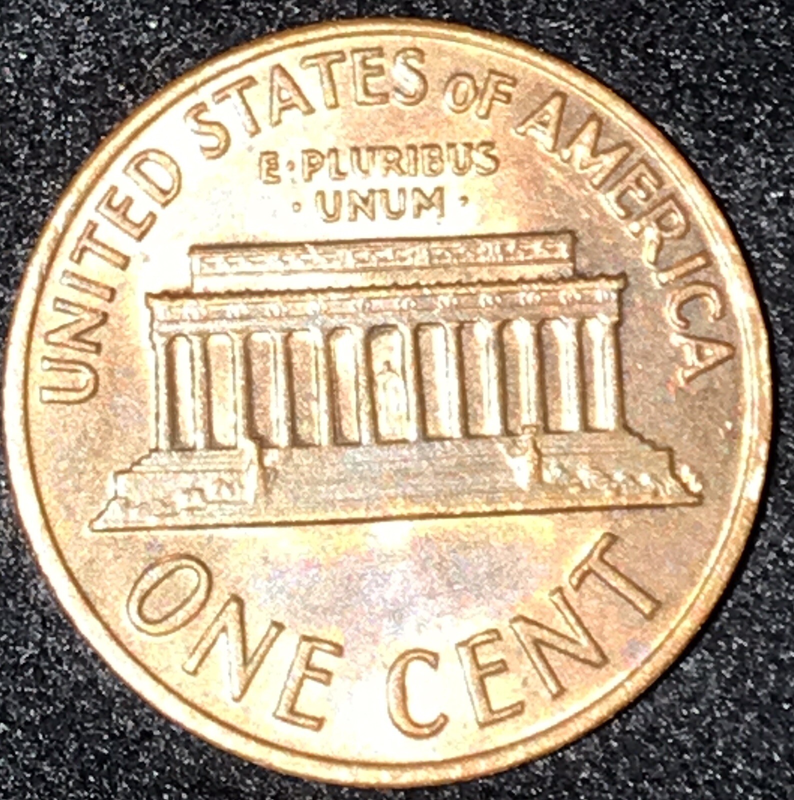 Lincoln memorial penny 1971 no mint mark.
