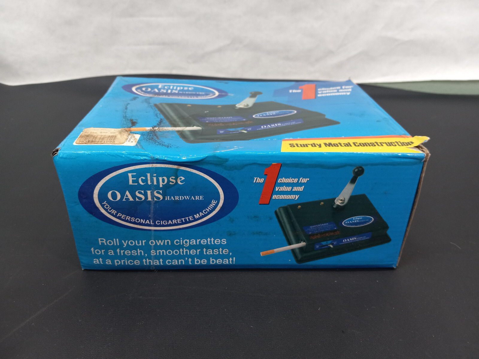 Eclipse Oasis Hardware Cigarette Tobacco Injector Roller Machine New Open Box