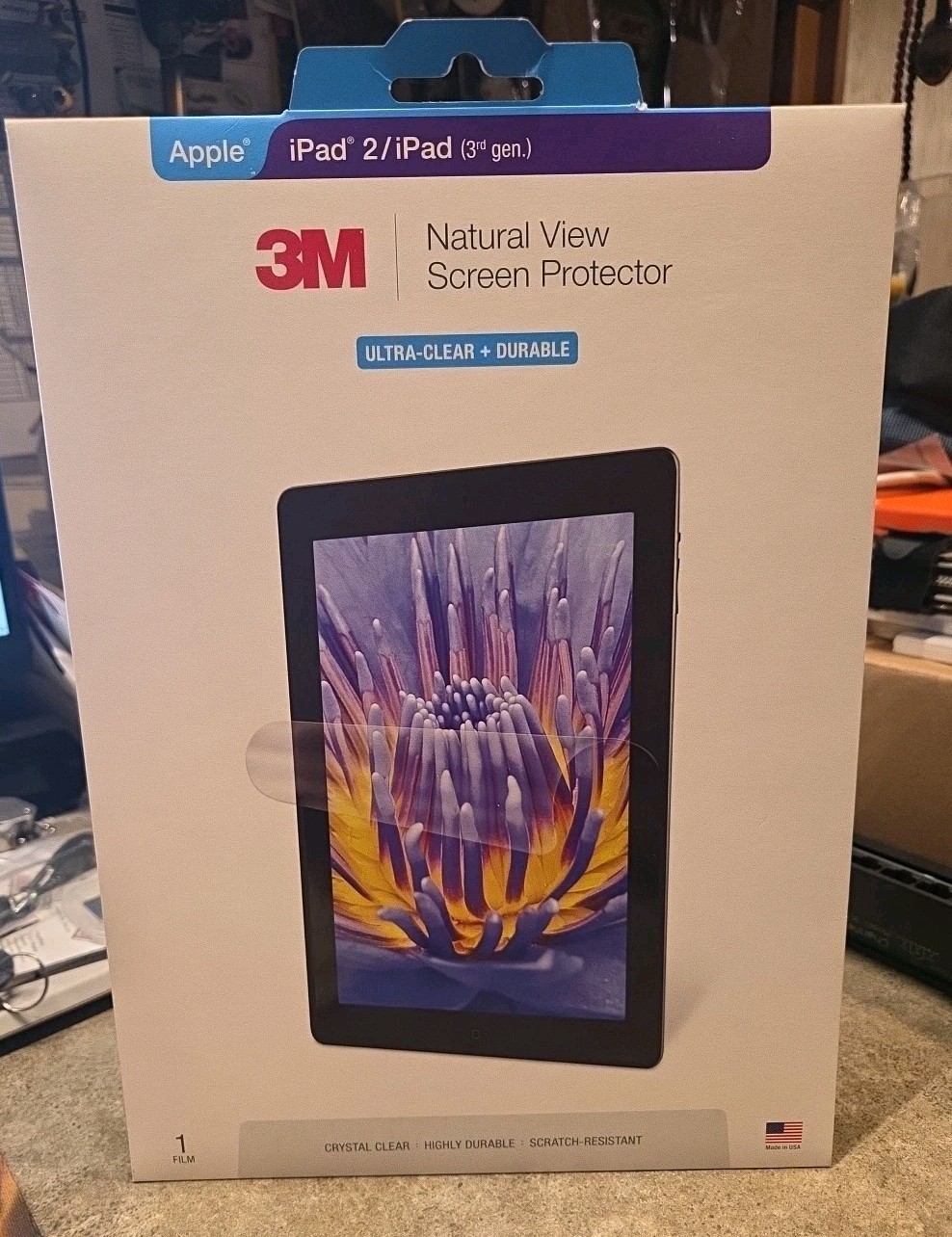 3M Apple iPad 2/iPad (3rd Gen) Screen Protector Film NEW