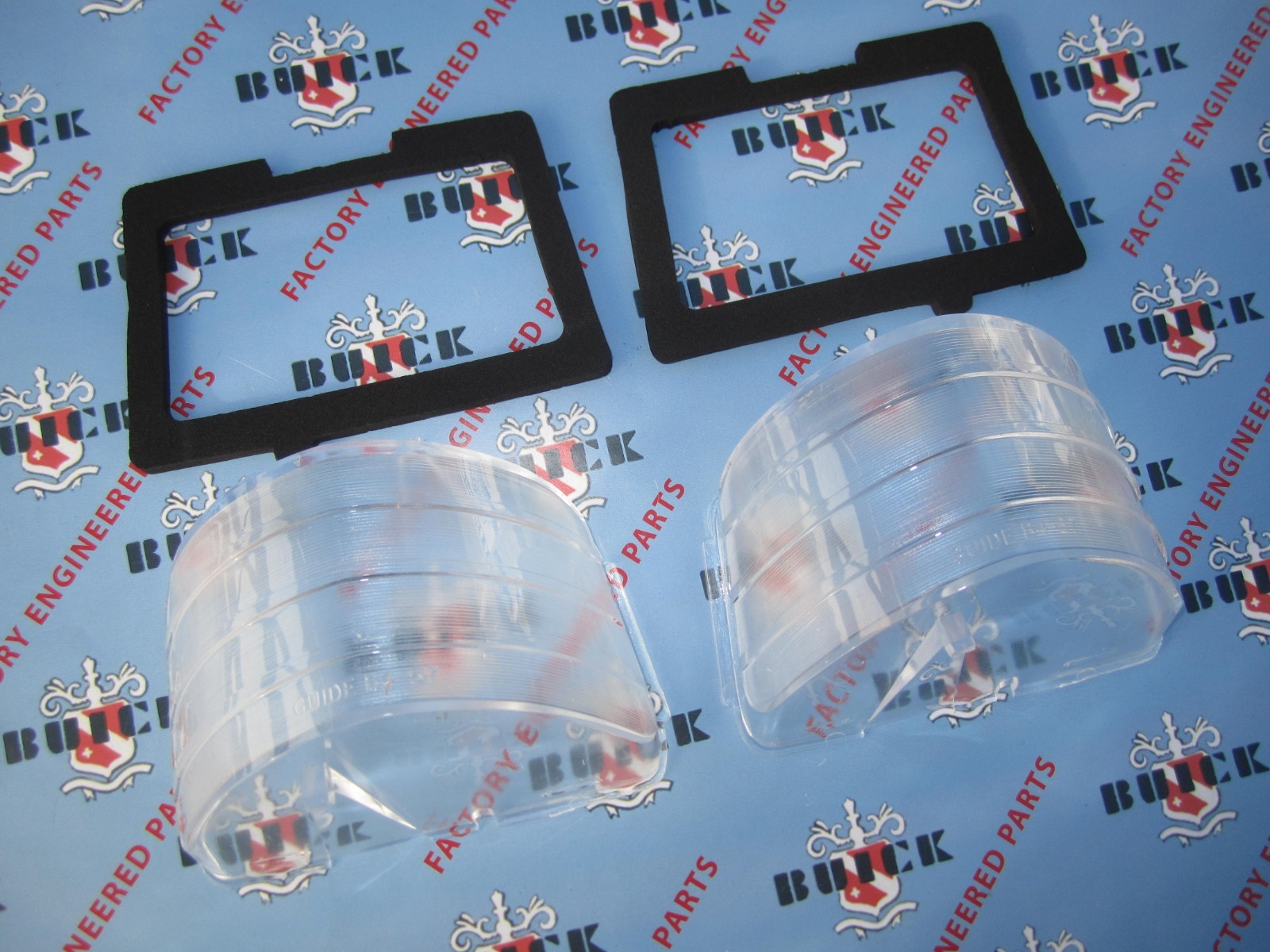 1957 Buick Back-Up Lenses w/ Gaskets | Guide | Special Super Century Roadmaster