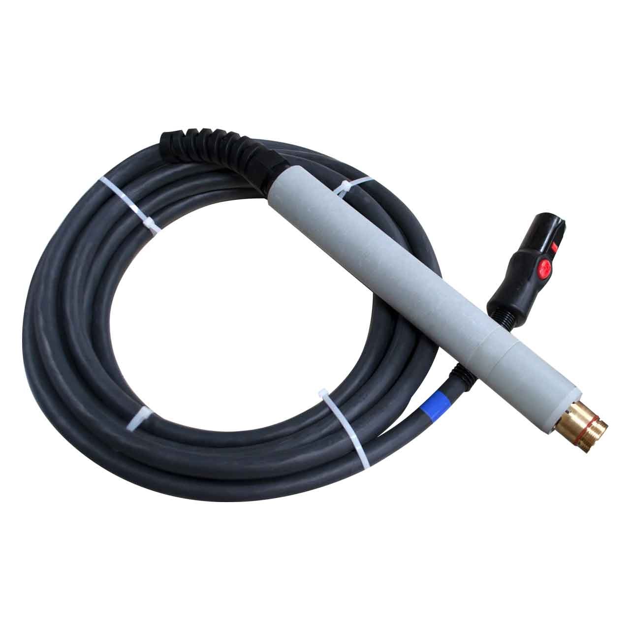 Duramax Hyamp 180° machine torch assembly with lead for Powermax125