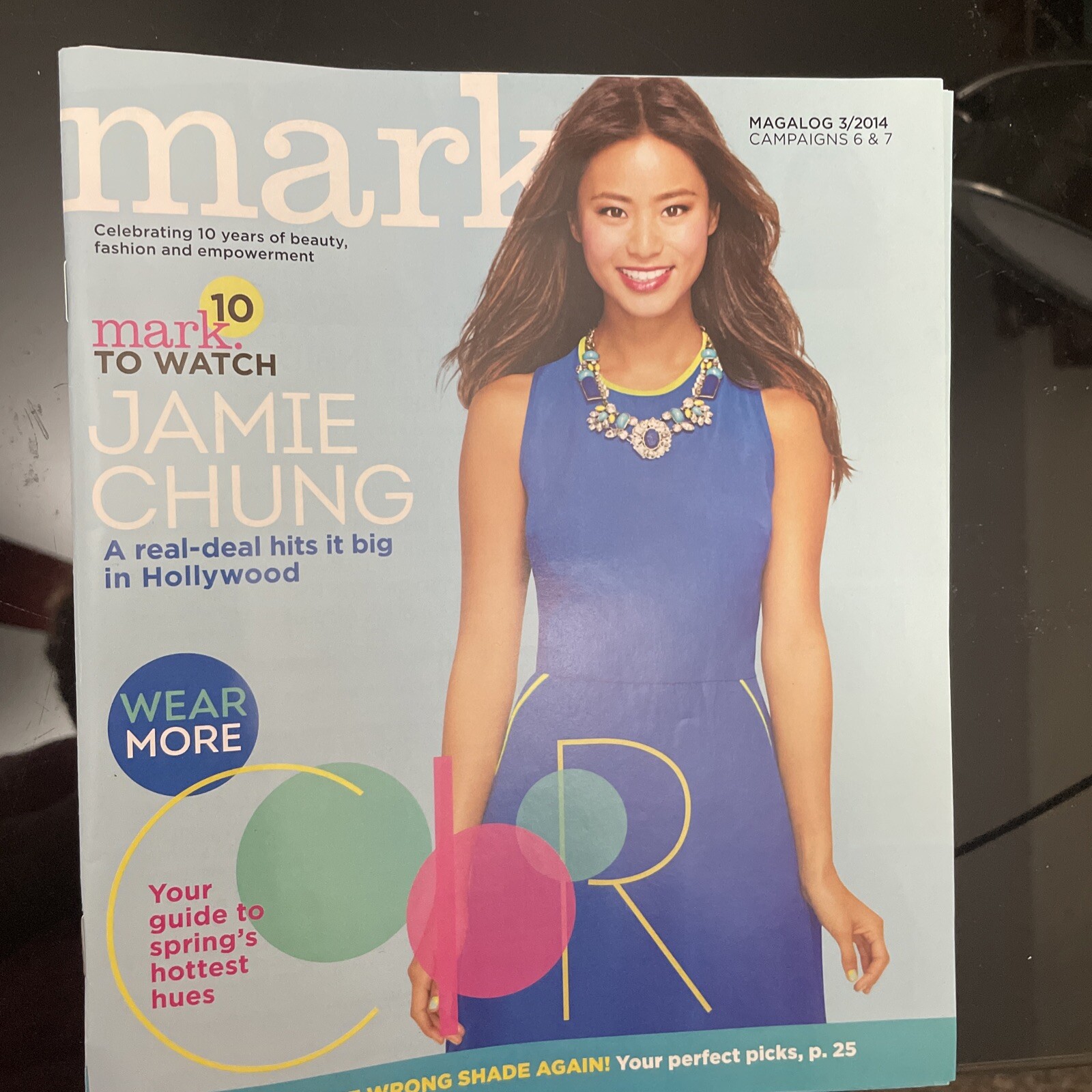 Jamie Chung MARK Avon Catalog