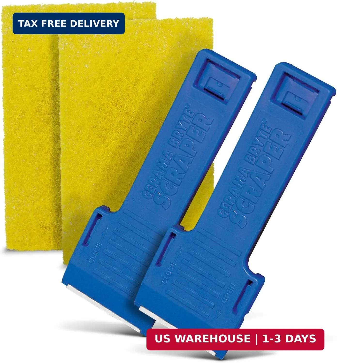 Cerama Bryte Scraper & Pad Combo (2 Pack)