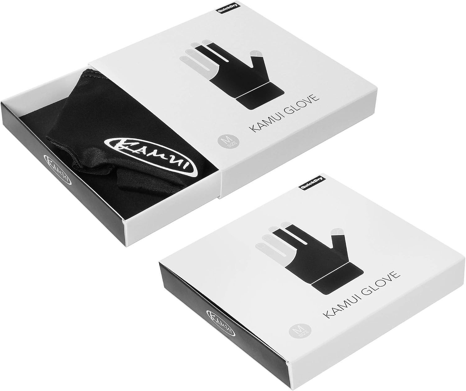 Black Left Hand Billiard Glove