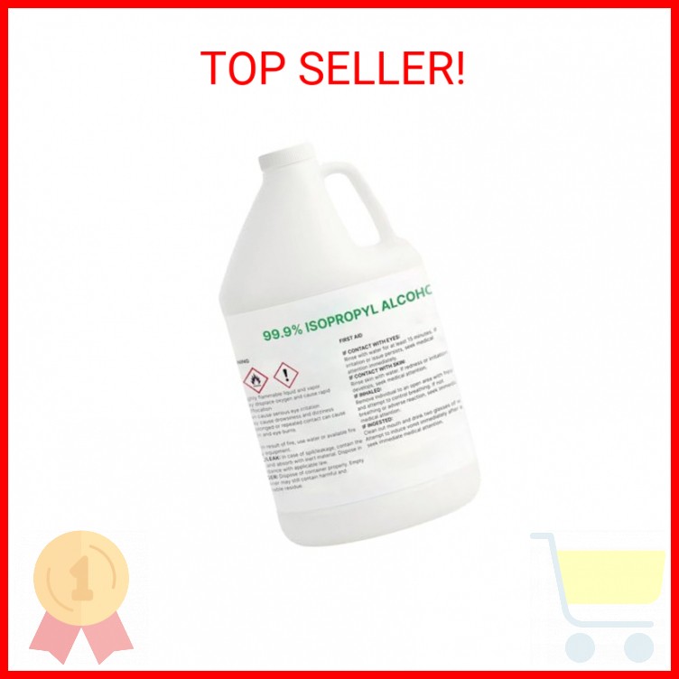 99% Pure Isopropyl Alcohol, 99 Percent IPA 1 Gallon, USP Grade, Made in The USA