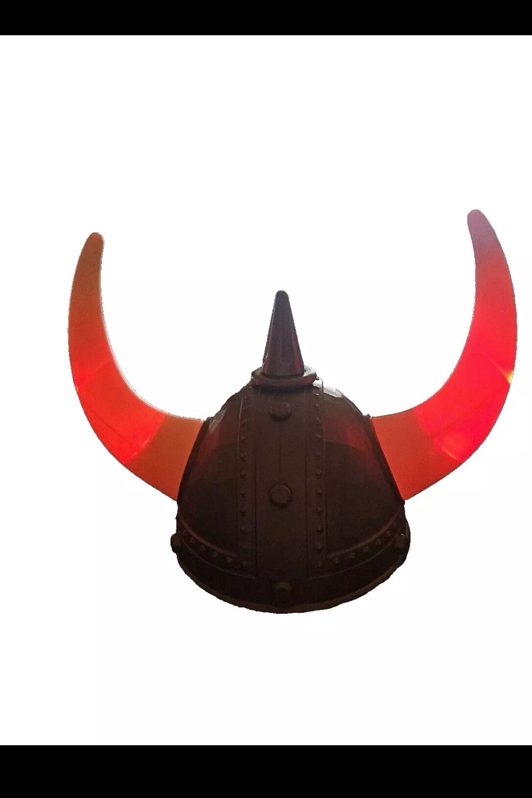 2pk LED Light-Up Medieval Gold Viking Helmet with Horns Costume Hat Unisex