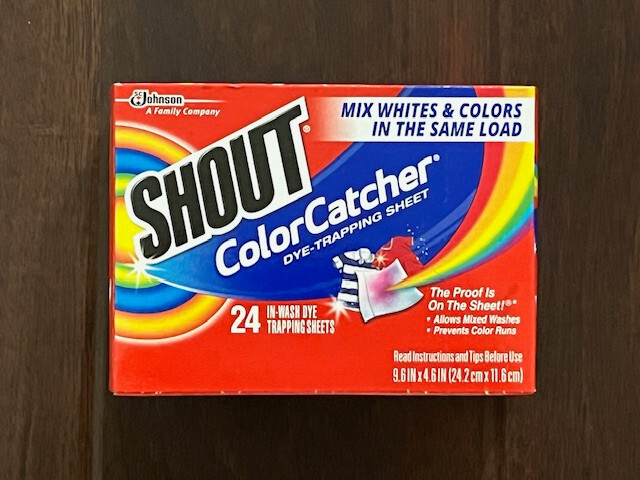 Shout Color Catcher Dye Trapping Sheets 24 Sheet, 3-Pack