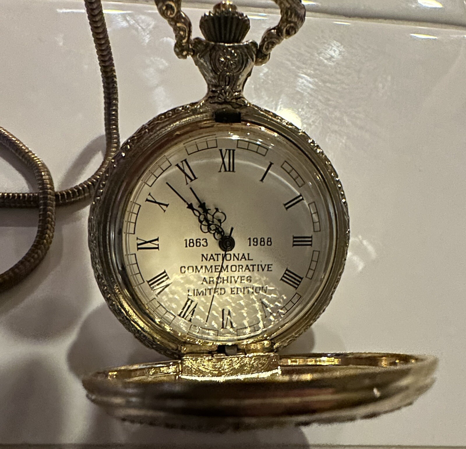 Men's Vintage Mechanical Pocket Watch-Working-Robert E Lee-Ulysses S Grant
