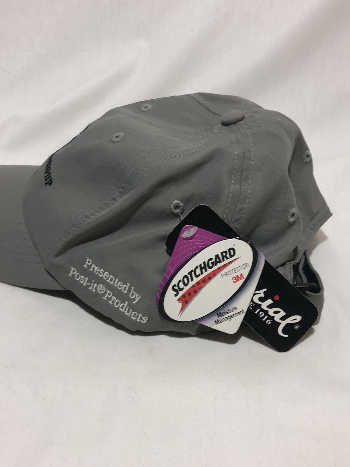Imperial 3M Golf Championship Strapback Grey Dad Hat