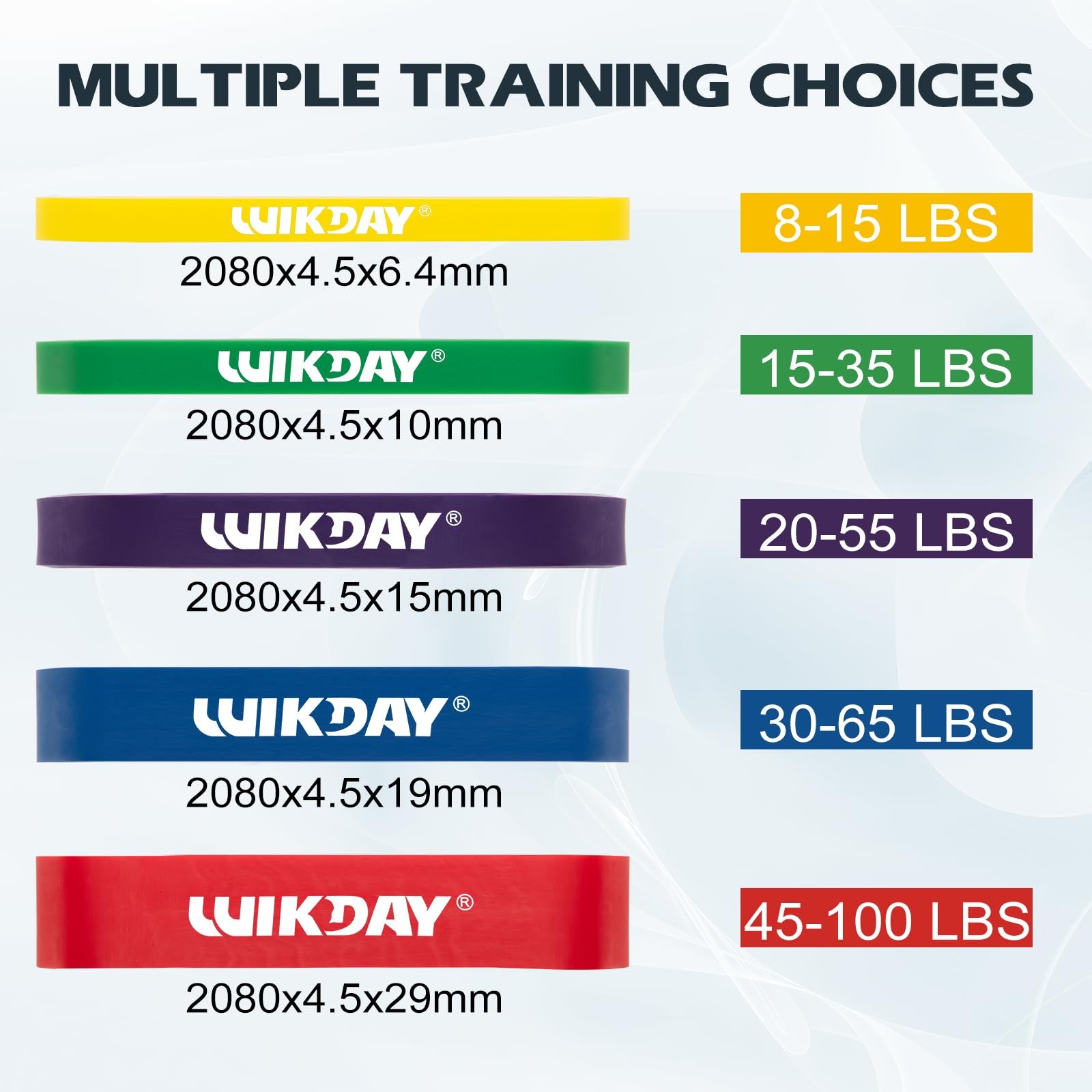 Resistance Bands for Working Out, Exercise Bands, Workout Bands, Pull Up Assi...