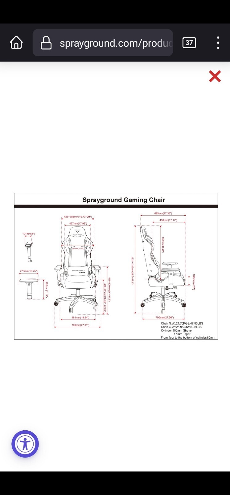 CHECK MONEY GAMING CHAIR - SUPER RARE *Sprayground *