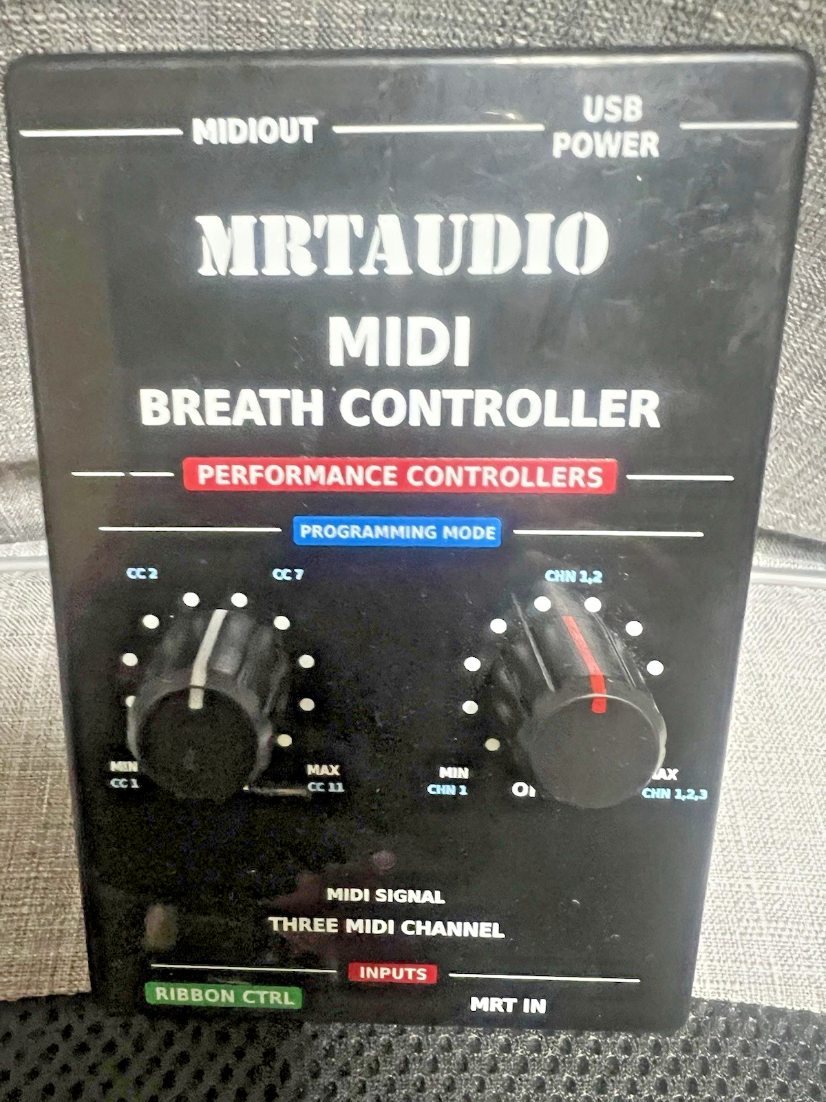 MRTaudio MIDI Breath Controller ONLY AS PICTURED USED FREE SHIP