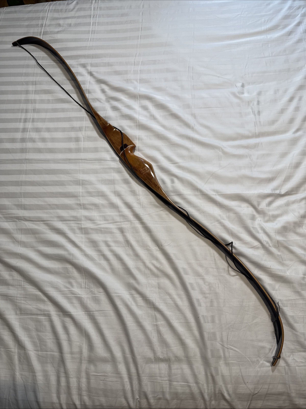 Vintage Fred Bear Stag Hunter Recurve Bow W/string 58” 55# RH