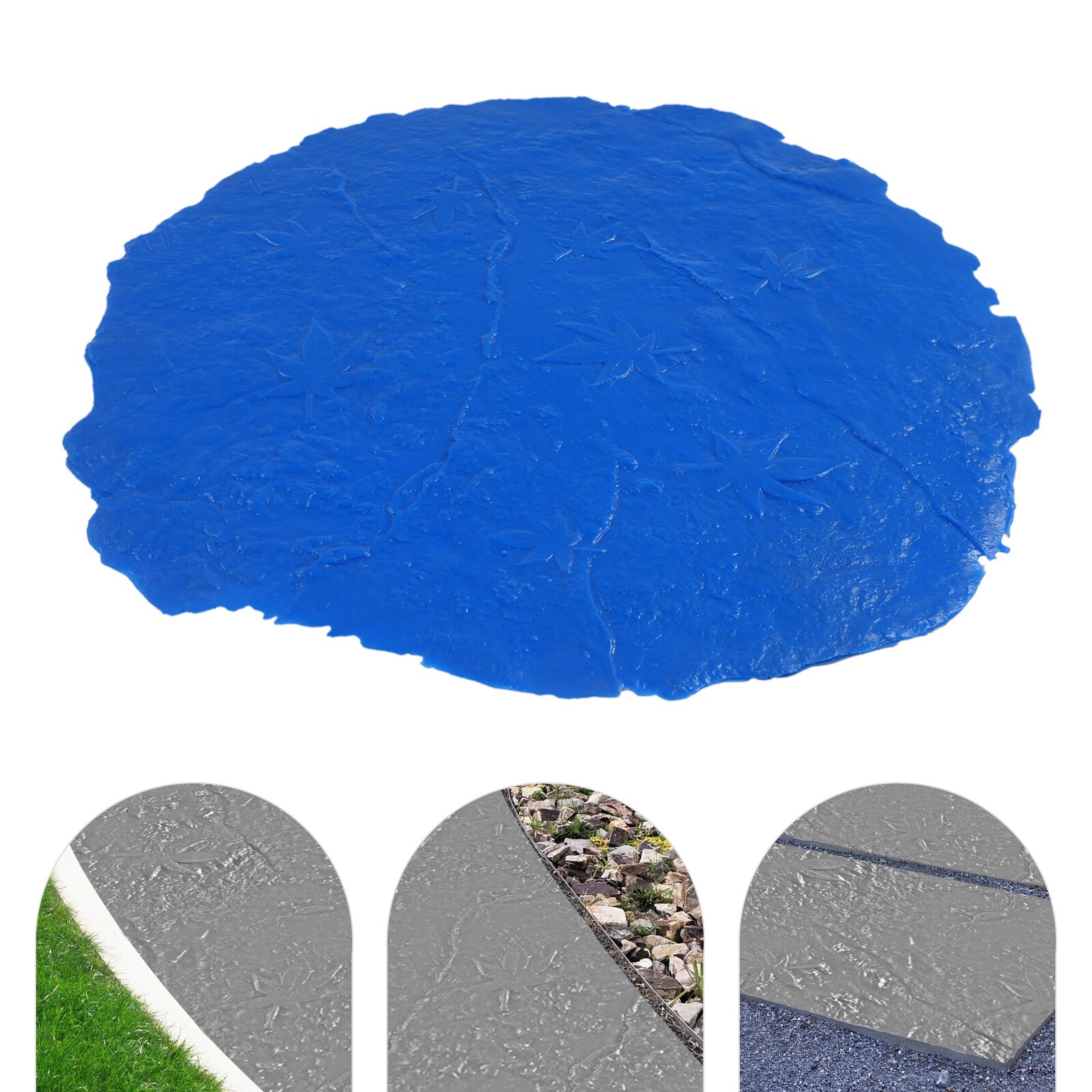 Concrete Stamp Mat 33.5*35.4" Concrete Texturing Skin Polyurethane Stamp