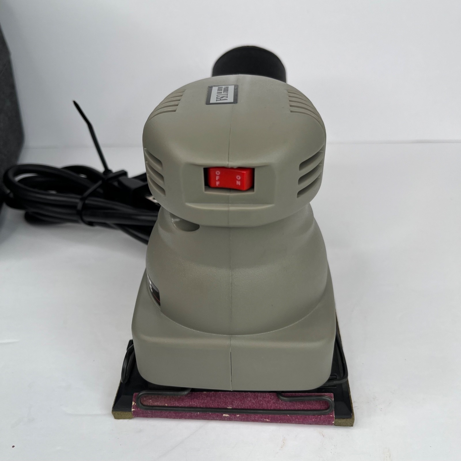PORTER CABLE Model 340 - 1/4 Sheet Finishing Sander with Filter & Hard Case