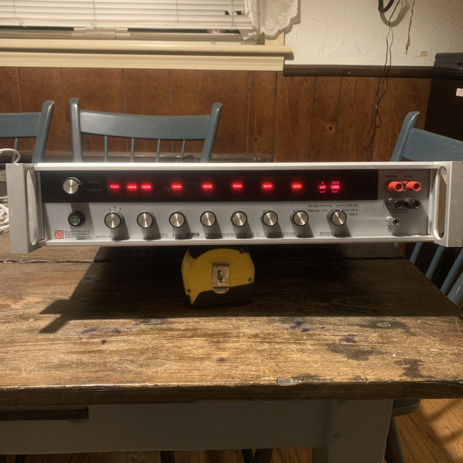 Electronic Development Corporation Programmable DC Calibrator Model 522
