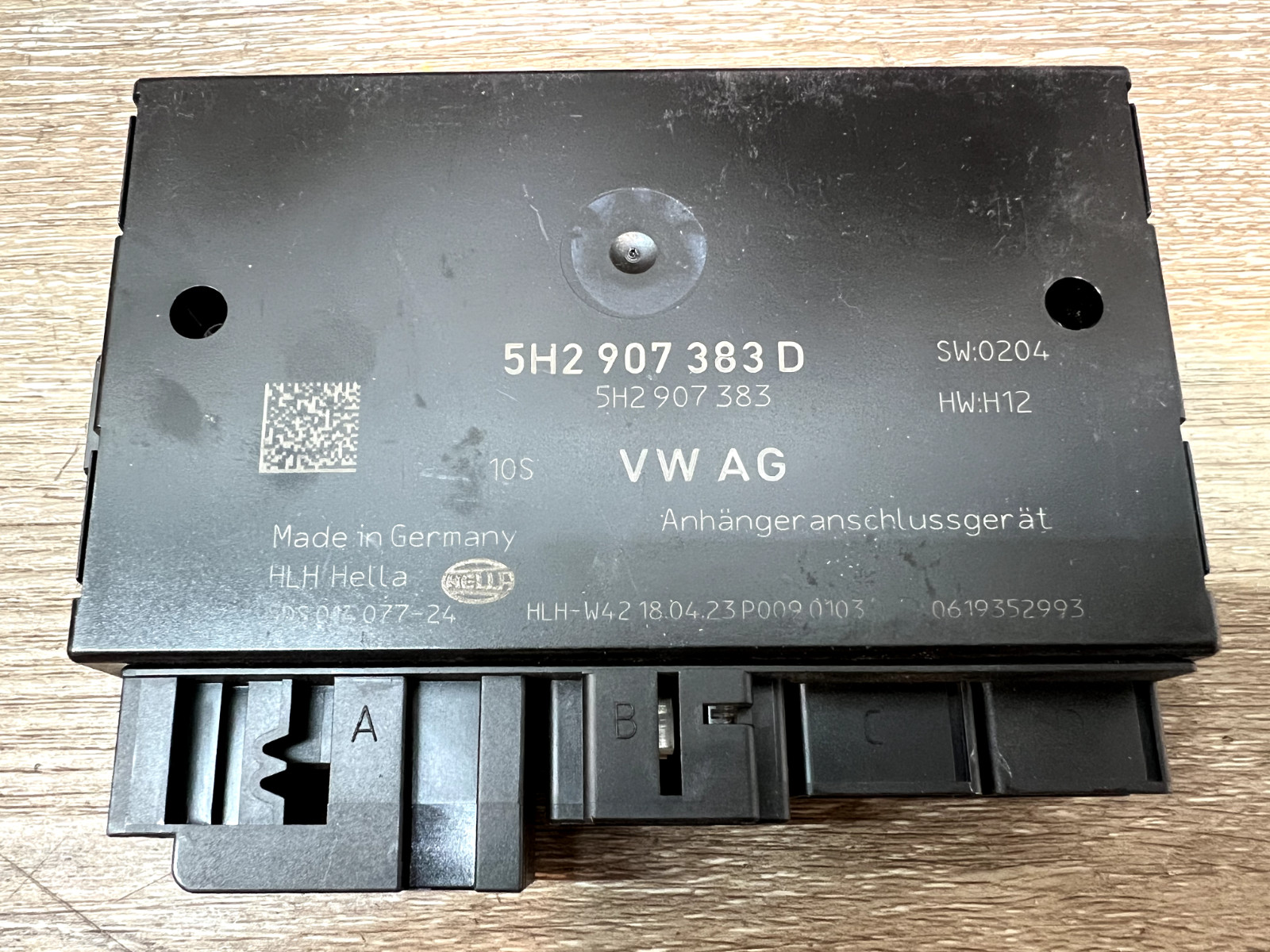 2019-24 VW AUDI SEAT SKODA Art eon Golf R32 GTI Rabbit Ctrl Unit OEM 5H2907383D