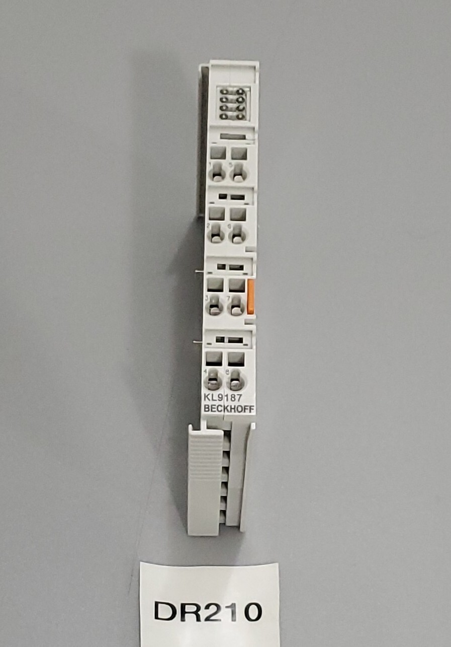*NEW* Beckhoff KL9187 Potential Distribution Terminal 8x0V 10A Max + Warranty!