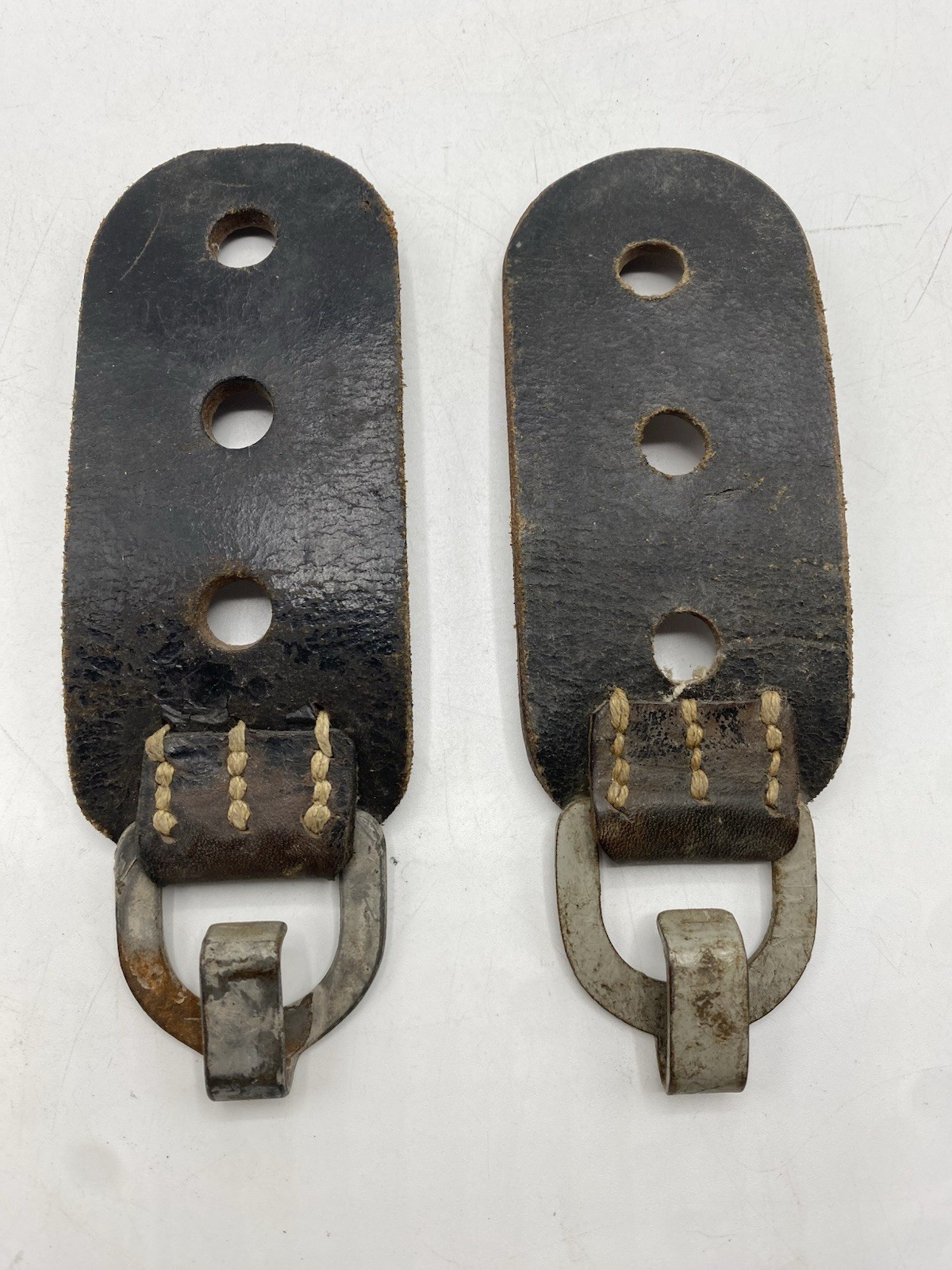 Original German WWII flaps For A  M39 Pony Fur Backpack Wehrmacht Ystrap