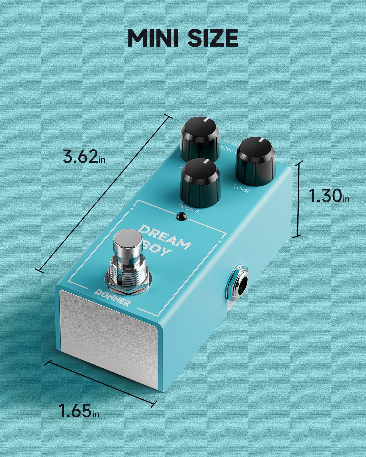 Donner EMBARK LIVE Dream Boy Analog Delay Guitar Effects Pedal True Bypass
