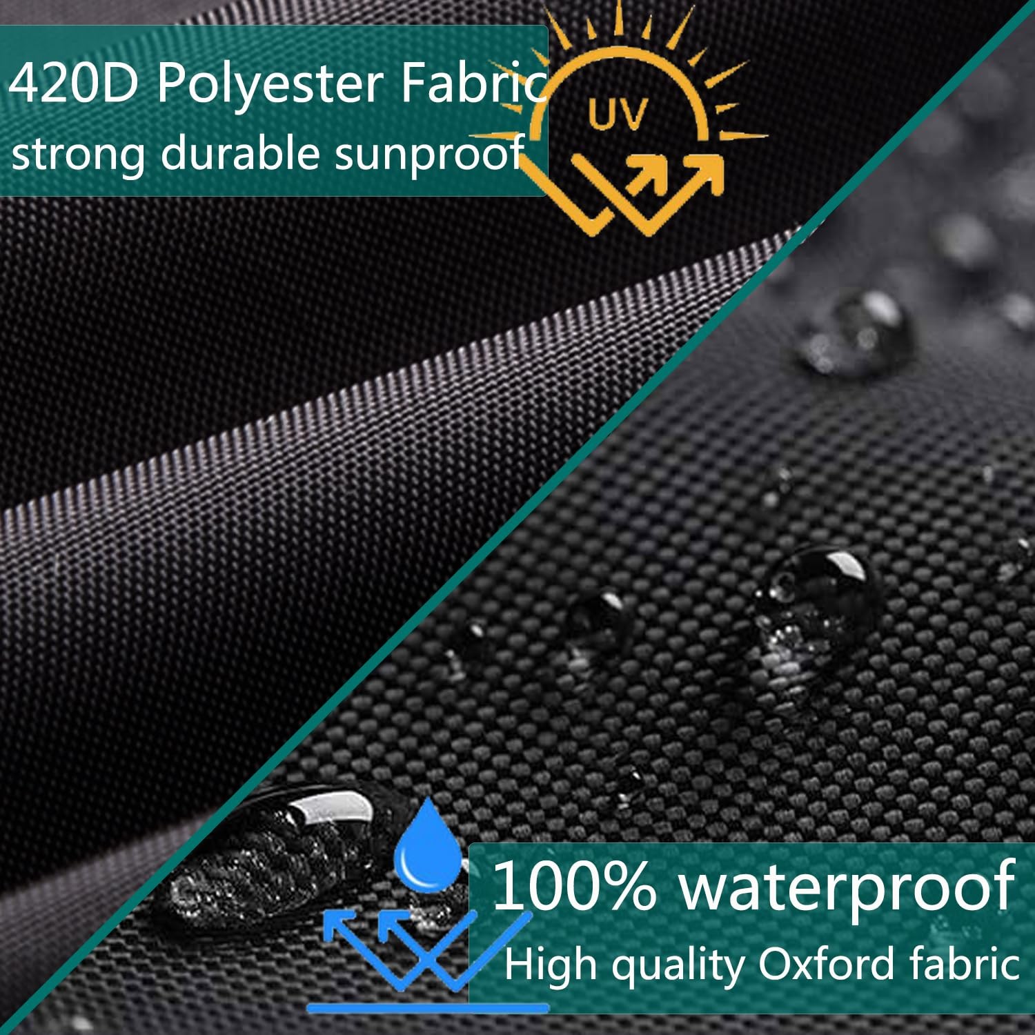 Waterproof Mobility Scooter Cover - Durable 420D Storage Protection