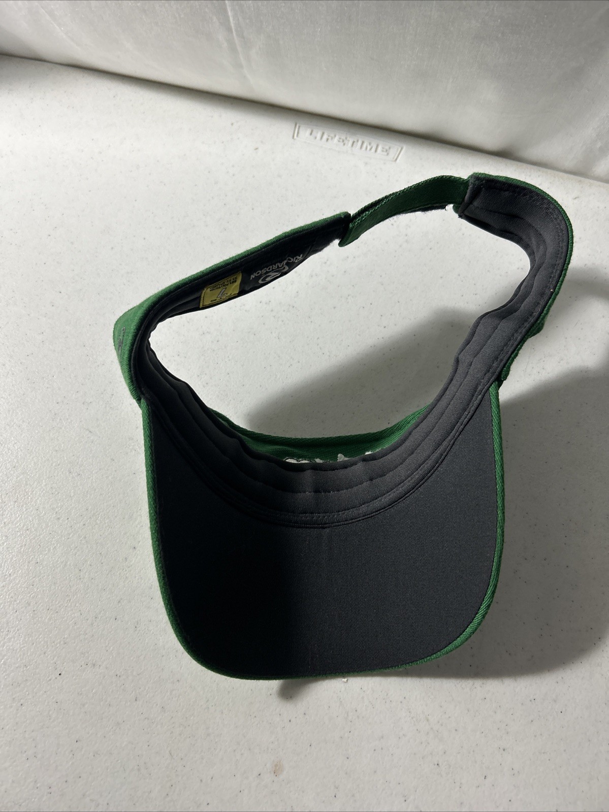Club Par Adjustable Strap Green Visor Hat