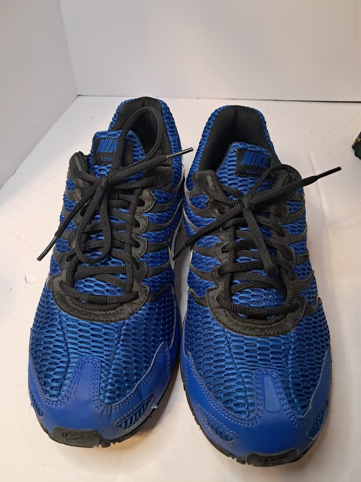 Nike Air Torch 4 Men's Running Shoes Blue Black White Mesh Low Top Sneaker