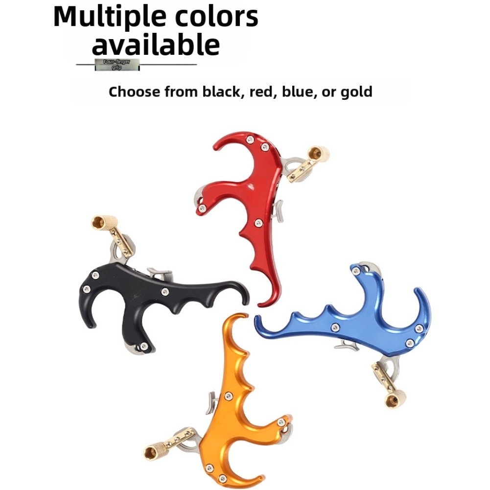 Compound Bow Release Thumb Trigger Individual Hinge Fine-tuning Ergonomic Grip