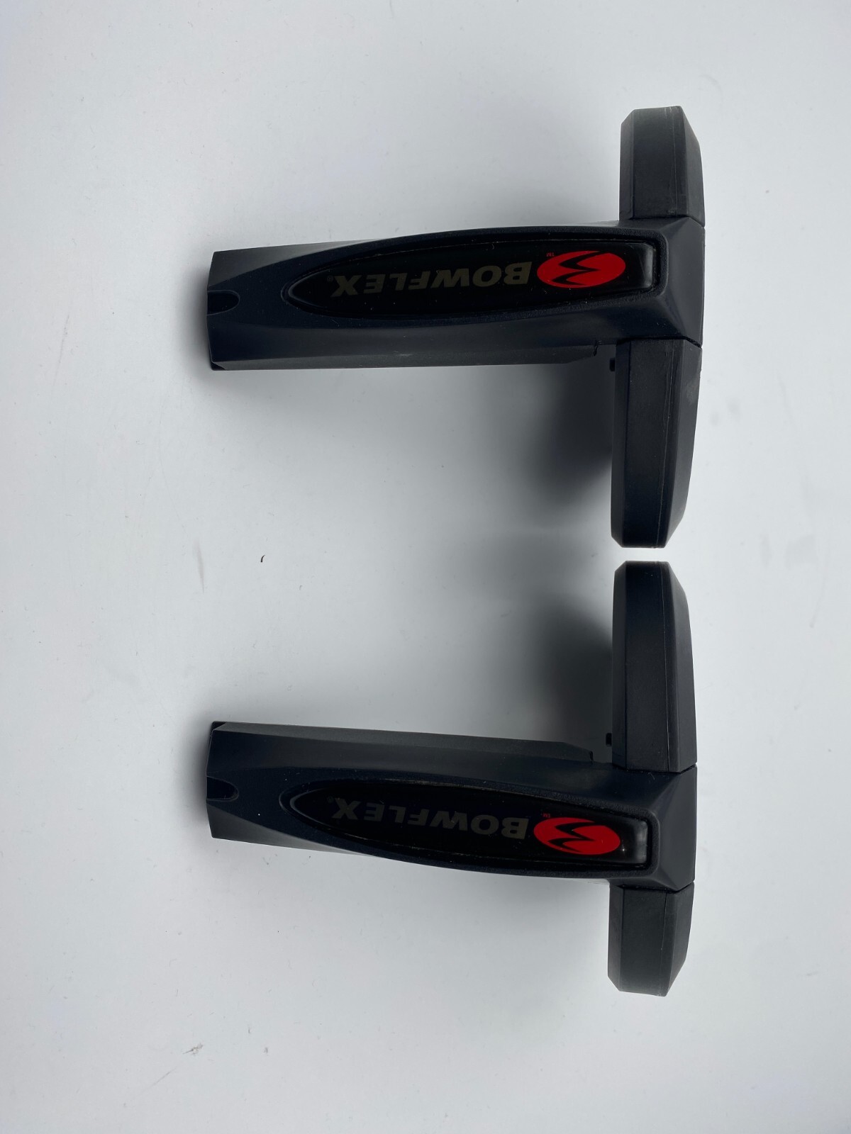 2- Bowflex 1090 Dumbbell Replacement Handle Part Black Tab Endcap Dial Lock Disc
